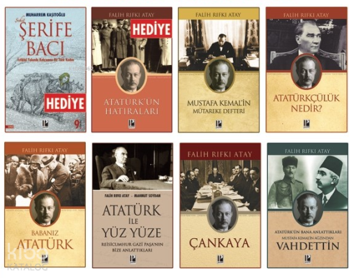 Falih Rıfkı Atay Atatürk Kitapları Seti