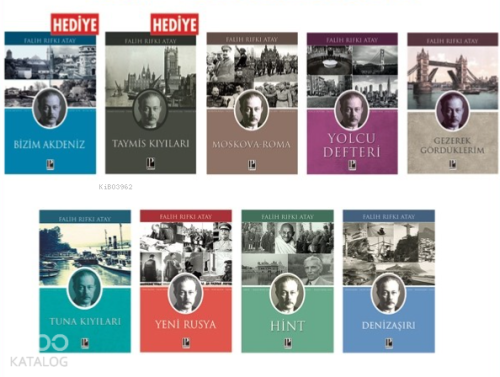 Falih Rıfkı Atay Gezi Yazıları Seti