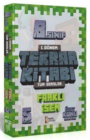 Farklı İsem 2021 8 Sınıf Tüm Dersler 1 Dönem Tekrar Kitabı