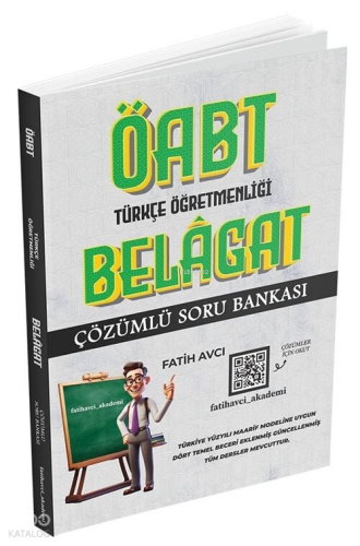 Fatih Avcı ÖABT Türkçe Öğretmenliği Belagat Soru Bankası Çözümlü