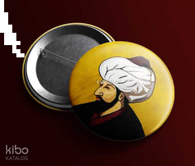 Fatih Sultan İslami İğneli Rozet