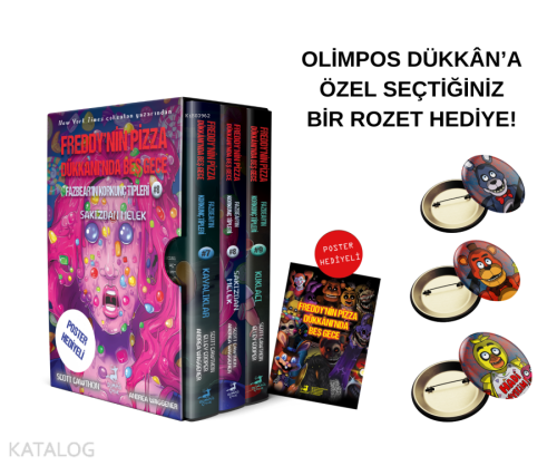 Fazbear’In Korkunç Tipleri 3 Kitap Set (7-8-9 )