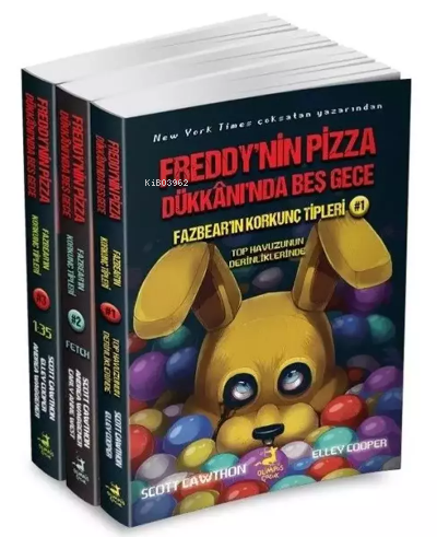 Fazbearin Korkunç Tipleri 3 Kitap Set - Olimpos
