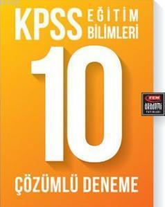 Fem Akademi KPSS Eğitim Bilimleri 10 Çözümlü Deneme