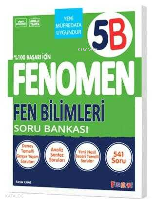 Fenomen 5. Sınıf Fen Bilimleri B Soru Bankası