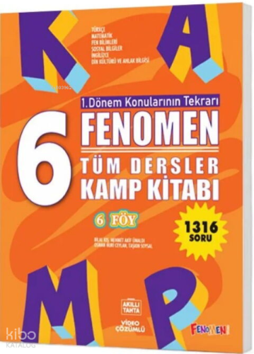 Fenomen 6. Sınıf Tüm Dersler Kamp Kitabı