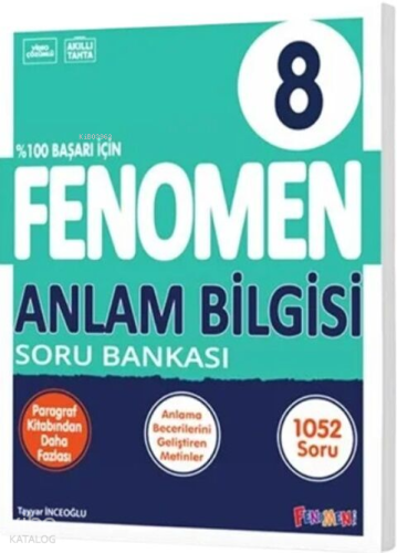 Fenomen 8. Sınıf Anlam Bilgisi Soru Bankası