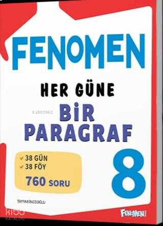 Fenomen 8. Sınıf Her Güne Bir Paragraf