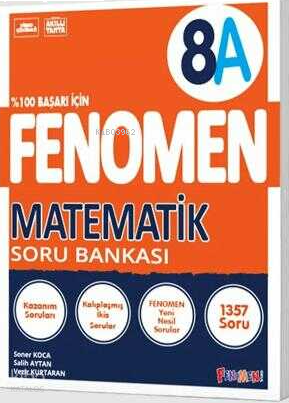 Fenomen 8. Sınıf LGS Matematik A Fenomen Soru Bankası
