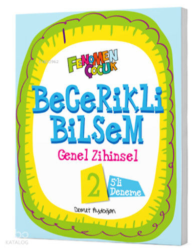 Fenomen Çocuk Becerikli Bilsem 2 Genel Zihinsel (5 Deneme)