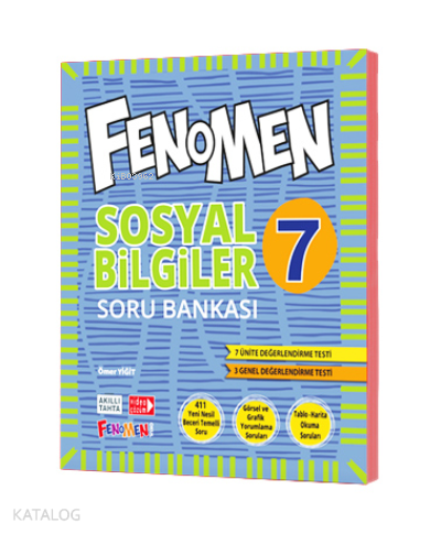 Fenomen Kitap 7. Sınıf Fenomen Sosyal Bilgiler Soru Bankası