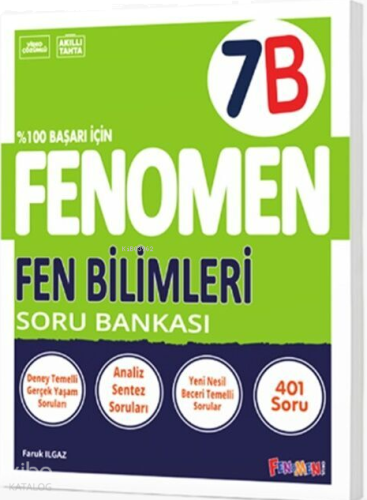 Fenomen Okul 7. Sınıf Fen Bilimleri B Fenomen Soru Bankası