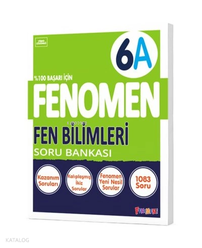 Fenomen Okul Yayınları 6. Sınıf Fen Bilimleri A Soru Bankası