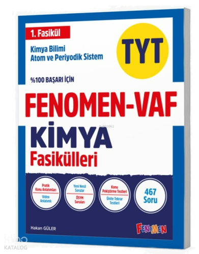 Fenomen - Vaf TYT Kimya 1.Fasikül