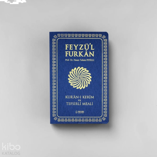 Feyzü'l Furkân Kur'ânı Kerîm ve Tefsirli Meali  (Sempatik Cep Boy  İnce Cilt) Lacivert