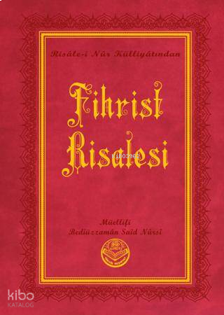 Fihrist Risalesi (Büyük Boy)