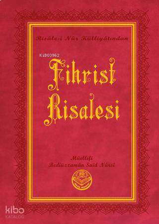 Fihrist Risalesi (Küçük Boy)