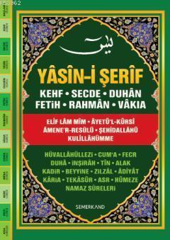 Fihristli Yasin-i Şerif (Cami Boy-Ciltli); Kur'an-ı Kerim'den Sureler ve Günlük Dualar