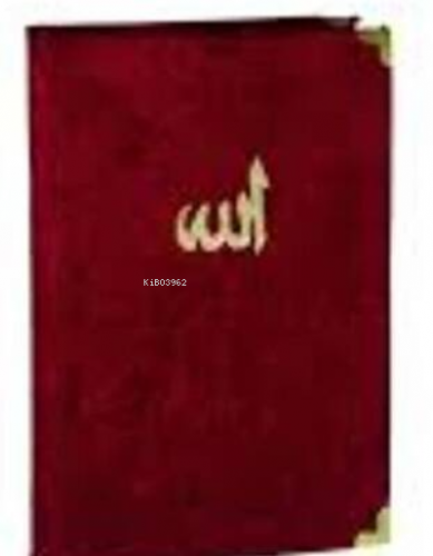 Fihristli Yasin-i Şerif ve Peygamber Duaları (Kadife Kapak, Şamua - Çanta Boy) (Kod: 02)