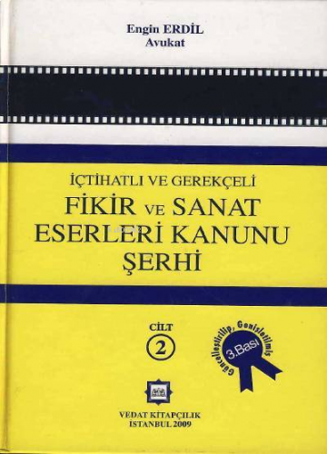 Fikir ve Sanat Eserleri Kanunu Şerhi
