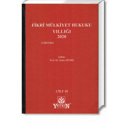 Fikrî Mülkiyet Hukuku Yıllığı 2020