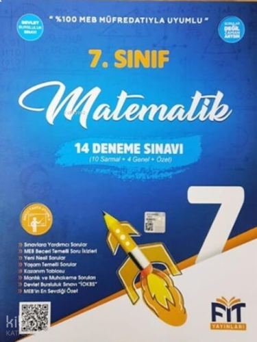Fit Yayınları 7. Sınıf Matematik 14 Deneme Sınavı