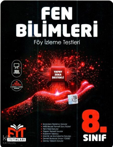Fit Yayınları 8. Sınıf LGS Fen Bilimleri Föy İzleme Testleri