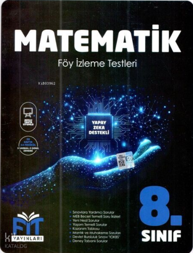 Fit Yayınları 8. Sınıf LGS Matematik Föy İzleme Testleri
