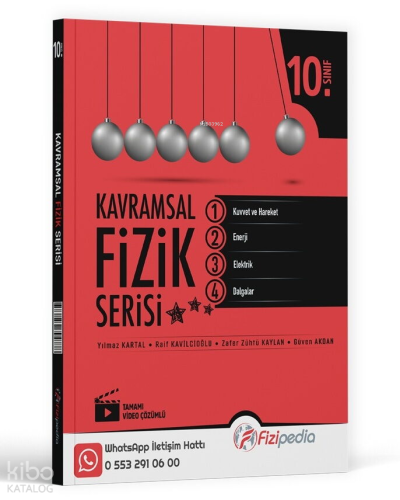 Fizipedia Yayınları 10. Sınıf Kavramsal Fizik Serisi Soru Bankası