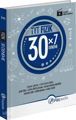 Fizipedia Yayınları AYT Fizik 20 x 14 Deneme