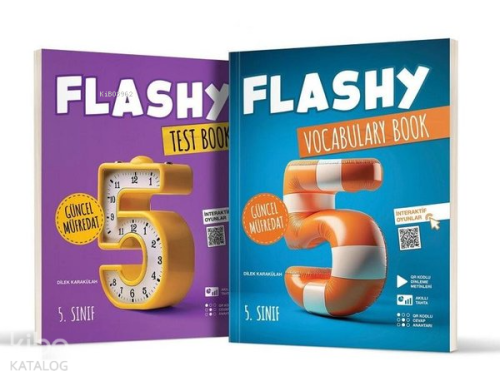 Flashy 5. Sınıf Vocabulary Book + Test Book