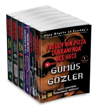 Freddy Pizza Dükkanı Seti - 6 Kitap Takım