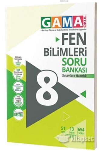 Gama 8.Sınıf Orjin Fen Bilimleri Konu Özetli Etkinlikli Soru Bankası