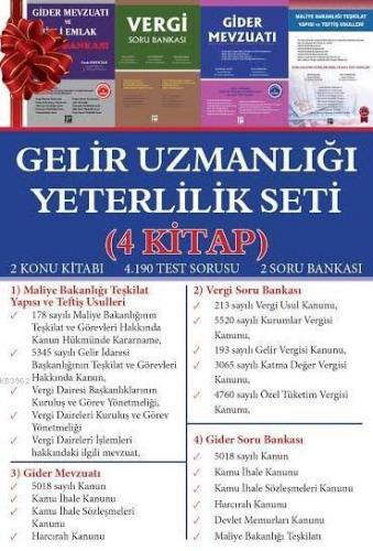 Gelir Uzmanlığı Yeterlilik Seti (4 Kitap)