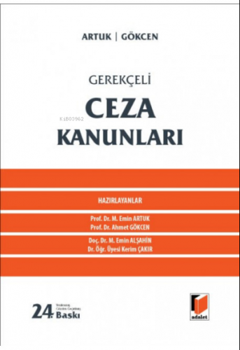 Gerekçeli Ceza Kanunları