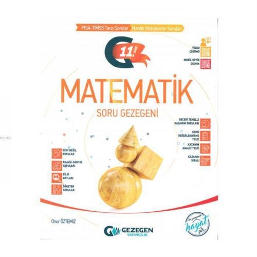 Gezegen Yayınları 11. Sınıf Matematik Soru Gezegeni Gezegen