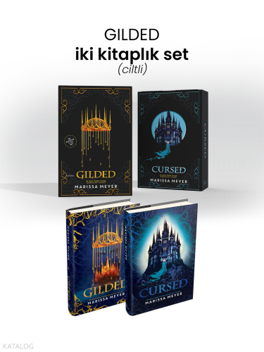 Gılded Serisi İki Kitaplık Set