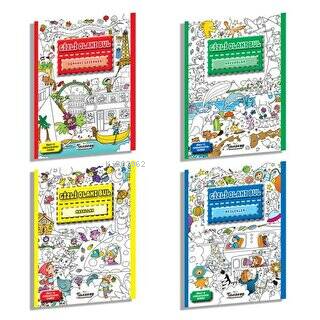 Gizli Olanı Bul Seti 4 Kitap Takım