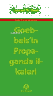 Goebbels’in Propaganda İlkeleri