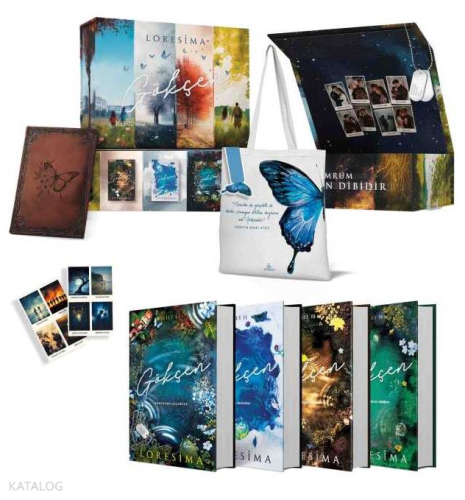 Gökçen Serisi – (4 Kitaplık Ciltli - Hediyeli Kutu)