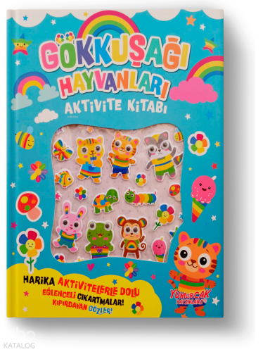 Gökkuşağı Hayvanları Aktivite Kitabı