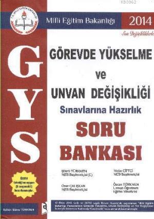 Görevde Yükselme ve Unvan Değişikliği Sınavlarına Hazırlık Soru Bankası