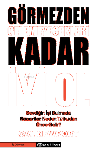 Görmezden Gelemeyecekleri Kadar İyi Ol;Sevdiğin İşi Bulmada Beceriler 