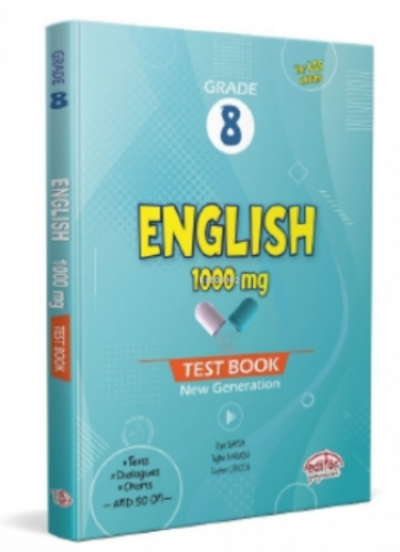 Grade 8 English 1000 Mg Test Book