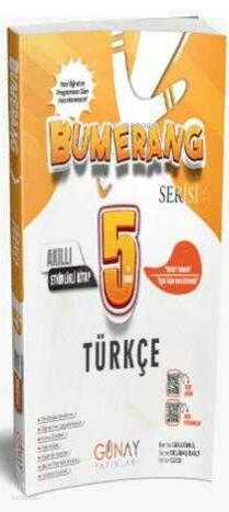 Günay Yayınları 5. Sınıf Bumerang Etkinlikli Türkçe