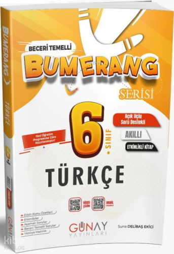 Günay Yayınları Bumerang Serisi 6. Sınıf Etkinlikli Türkçe