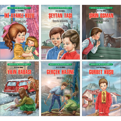 Güncel Çocuk Hikayeleri Dizisi (6 Kitap)