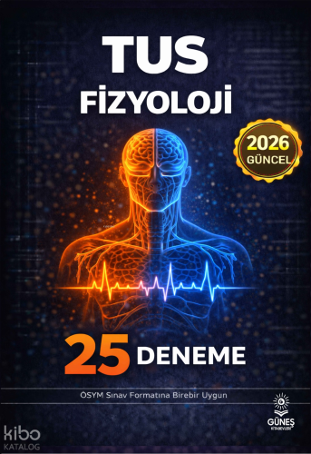 Güneş Kitabevleri 2026 TUS Fizyoloji 25 Deneme