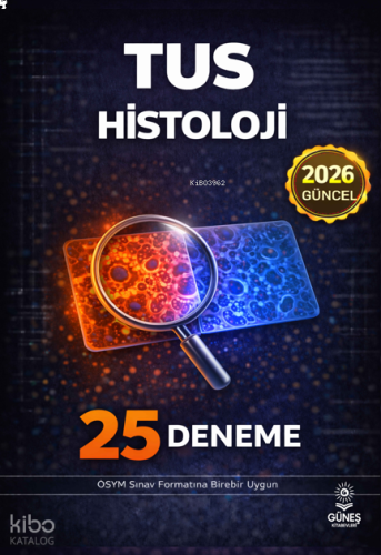 Güneş Kitabevleri 2026 TUS Histoloji 25 Deneme