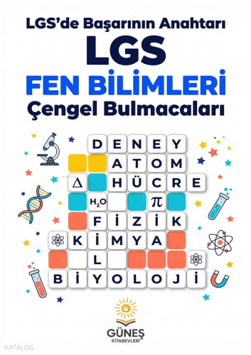 Güneş Kitabevleri LGS'de Başarının Anahtarı: LGS Fen Bilimleri Çengel 